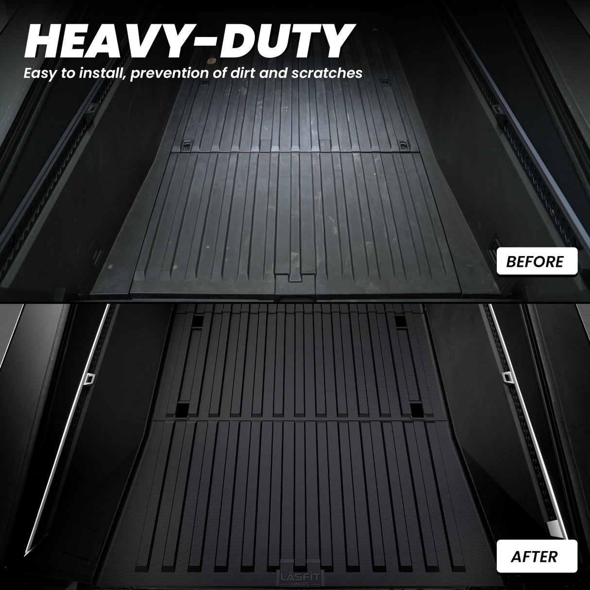2023-2025 Tesla Cybertruck Heavy Duty  Bed Mat