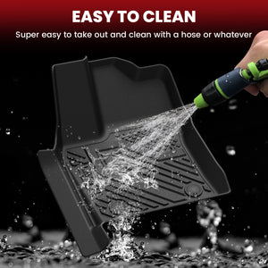2023-2025 Toyota Sequoia Floor Mats Easy to Clean 