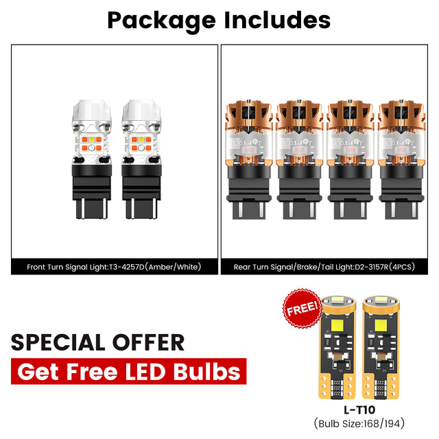 2023-2026 Ford F-250 F-350 Super Duty led trun signal lights
