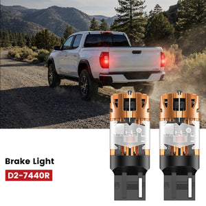 Lasfit 7440 led brake light fit for 2023-2026 GMC Canyon