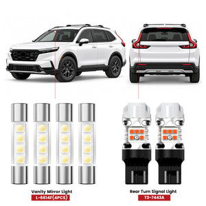 Lasfit led bulbs for 2023-2026 Honda Cr-v