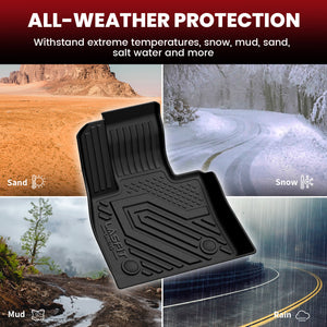 Fit for 2023-2026 BMW X1 Floor Mats & Seatback & Cargo Mats All Weather Protection