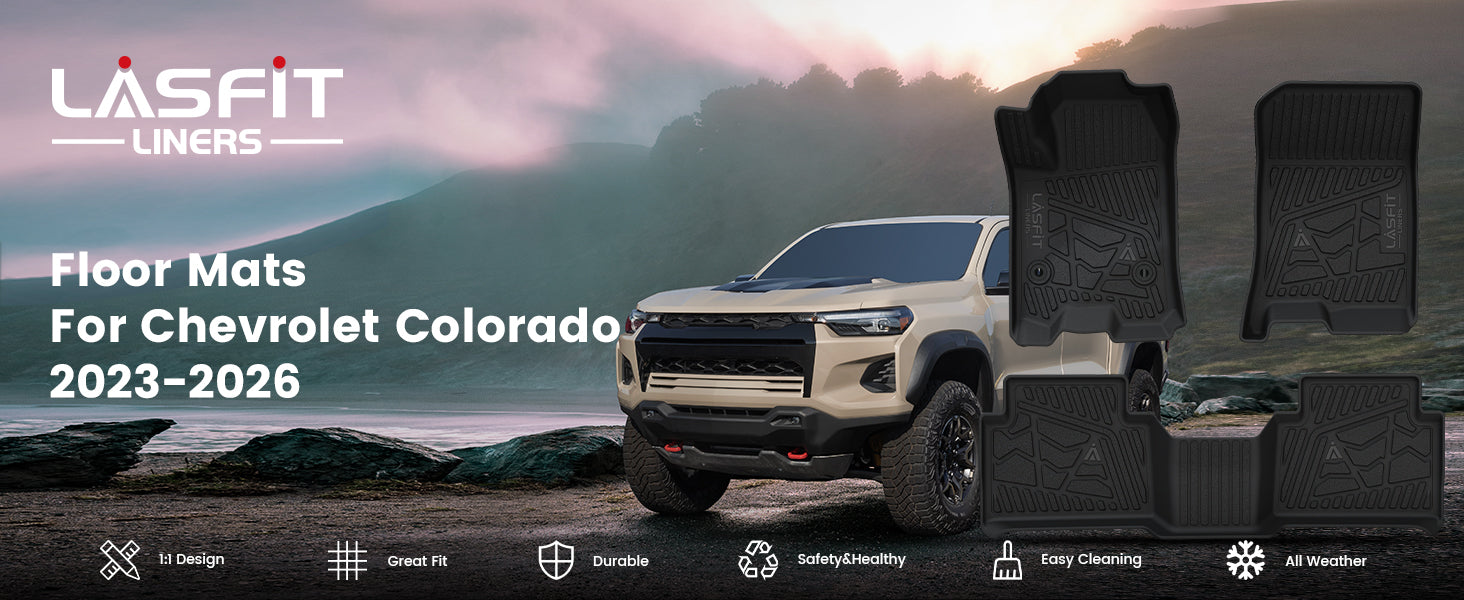2023-2025 Chevrolet Colorado Floor Mats