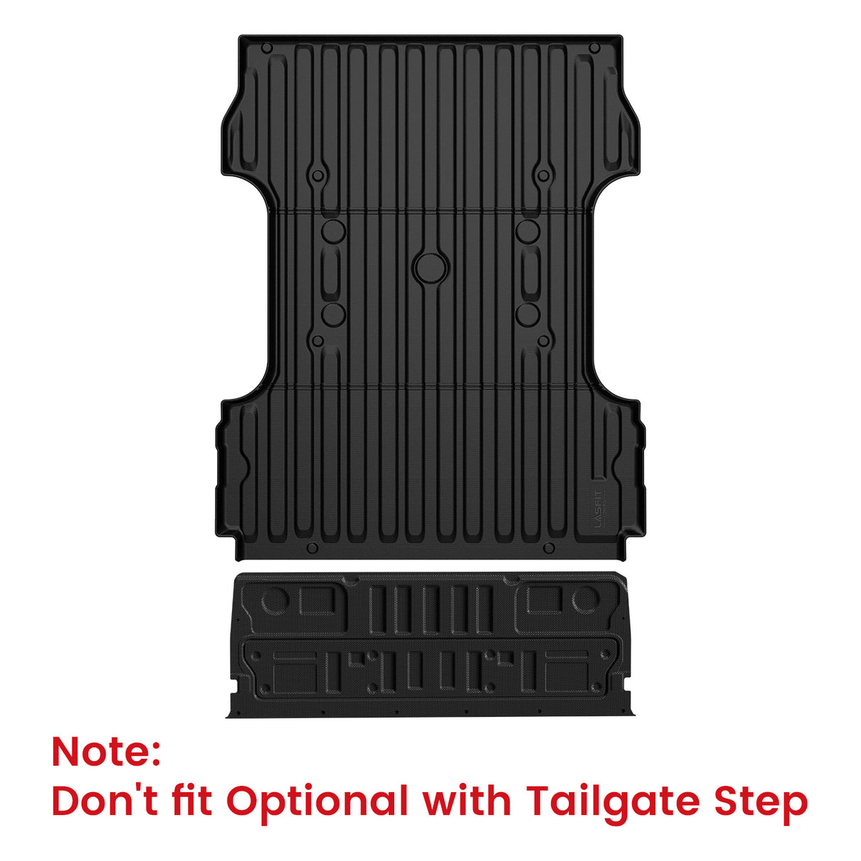 Fit for 2017-2026 Ford F-250 F-350 F-450 F-550 Super Duty Bed Mat & Tailgate Mat