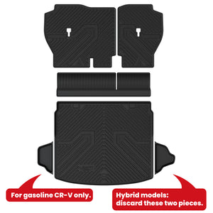 Fit for 2023-2026 Honda CR-V (Include FCEV & CRV Hybrid) Floor Mats / Cargo Mat