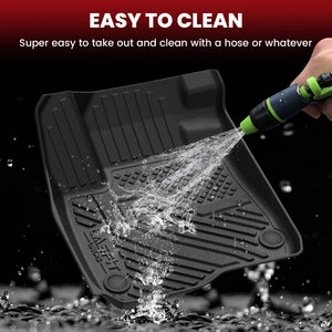 Fit for 2023-2026 Honda CR-V (Include FCEV & CRV Hybrid) Floor Mats & Seatback & Cargo Mat, Easy to Clean