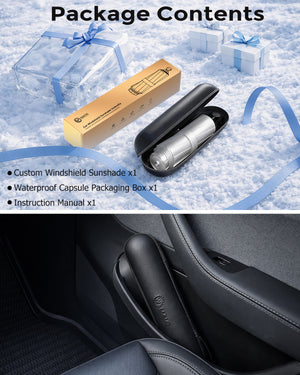 Custom-Fit Weektic Windshield Sun Shade Umbrella for 2023-2026 Honda CRV