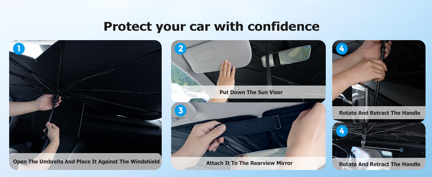 Windshield Sun Shades Protection