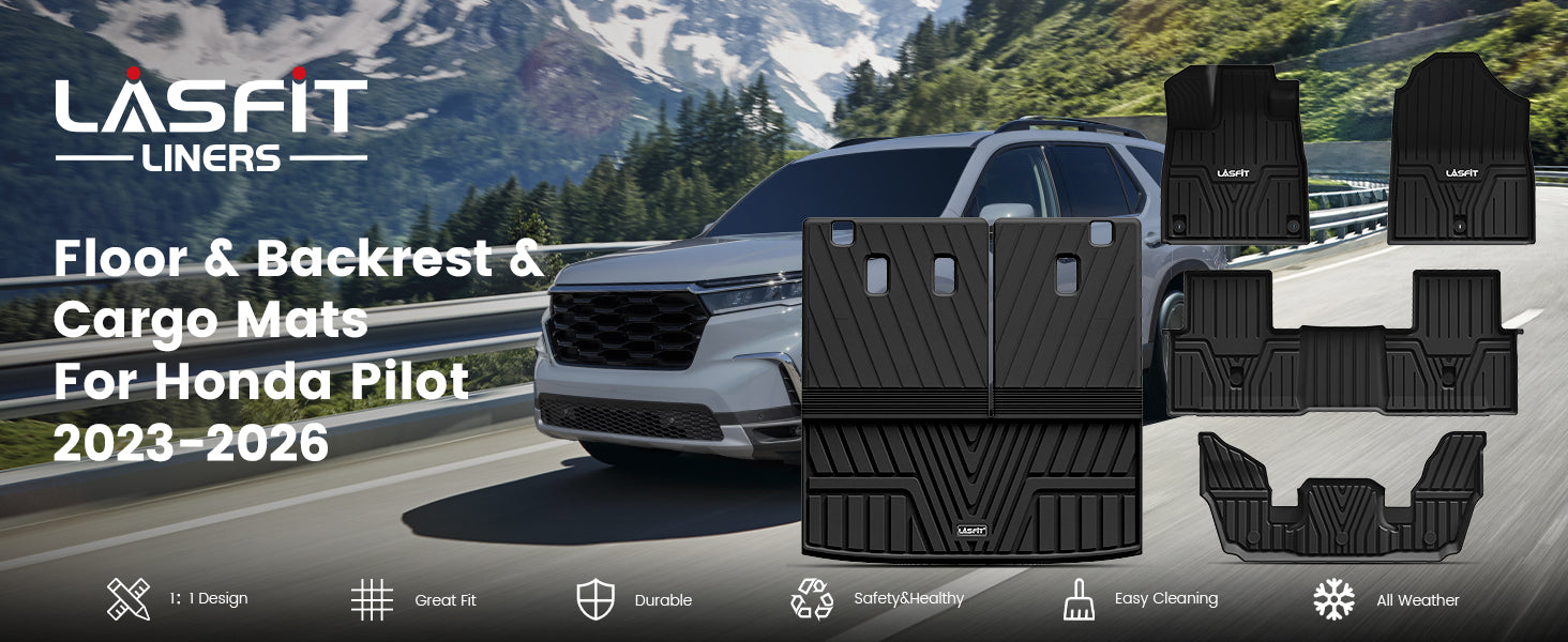 2023-2026 Honda Pilot Custom Floor Mats