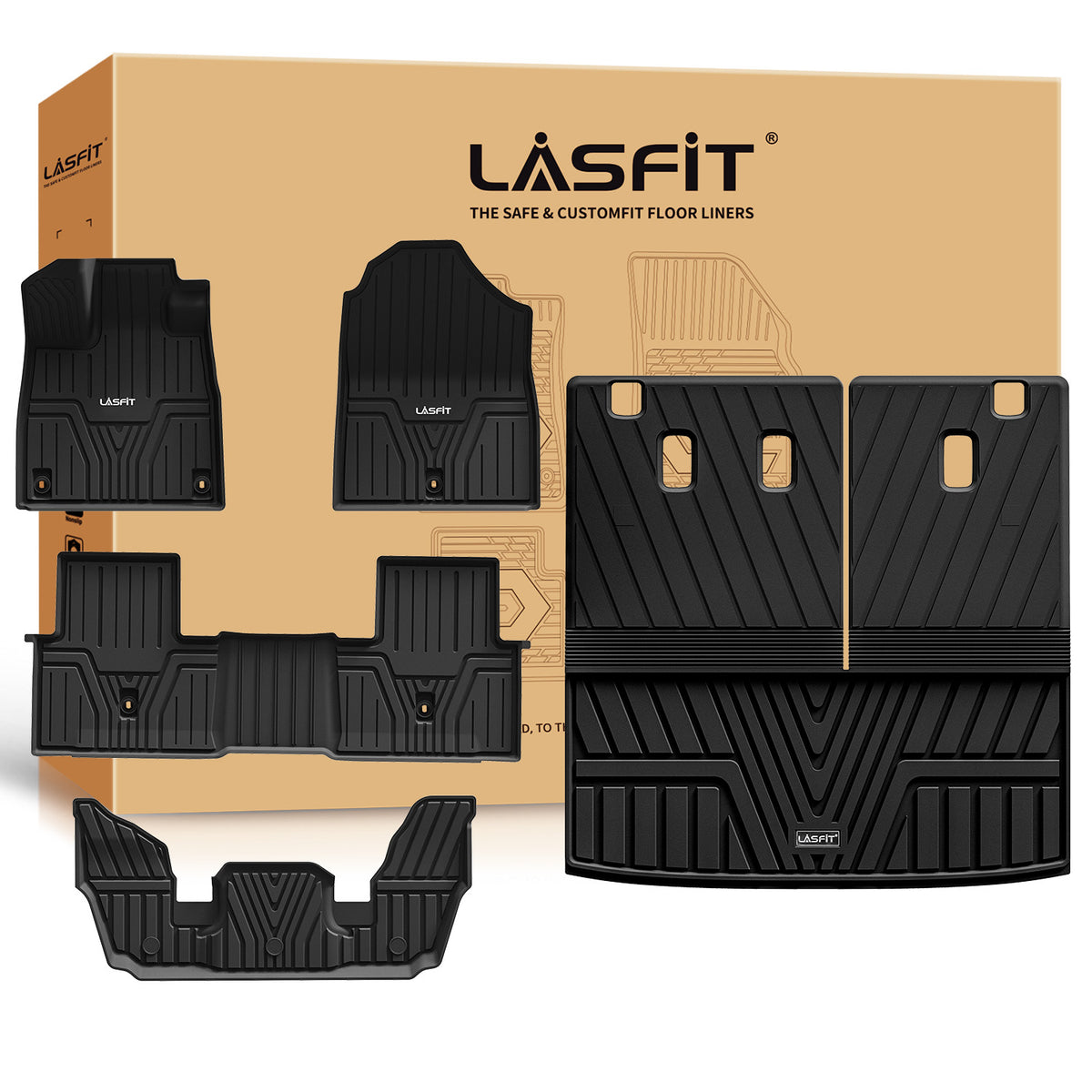 Fit for 2023-2026 Honda Pilot Custom TPE Floor Mats or Seatback & Cargo Mats