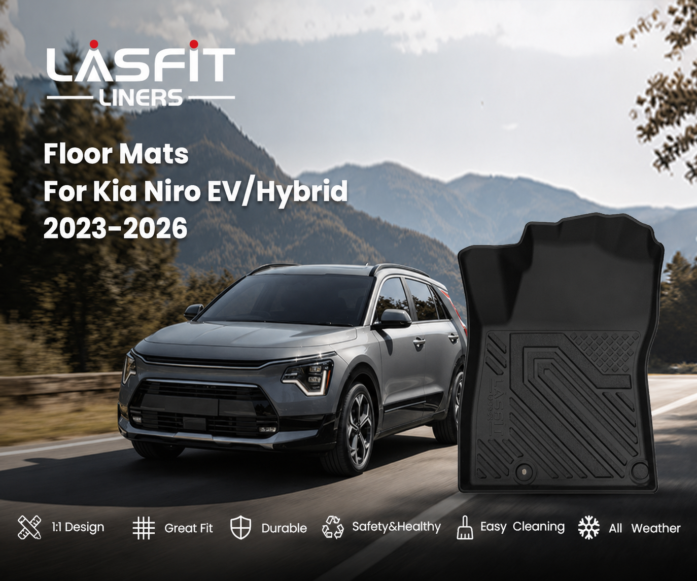 2023-2026 Kia Niro EV floor mats
