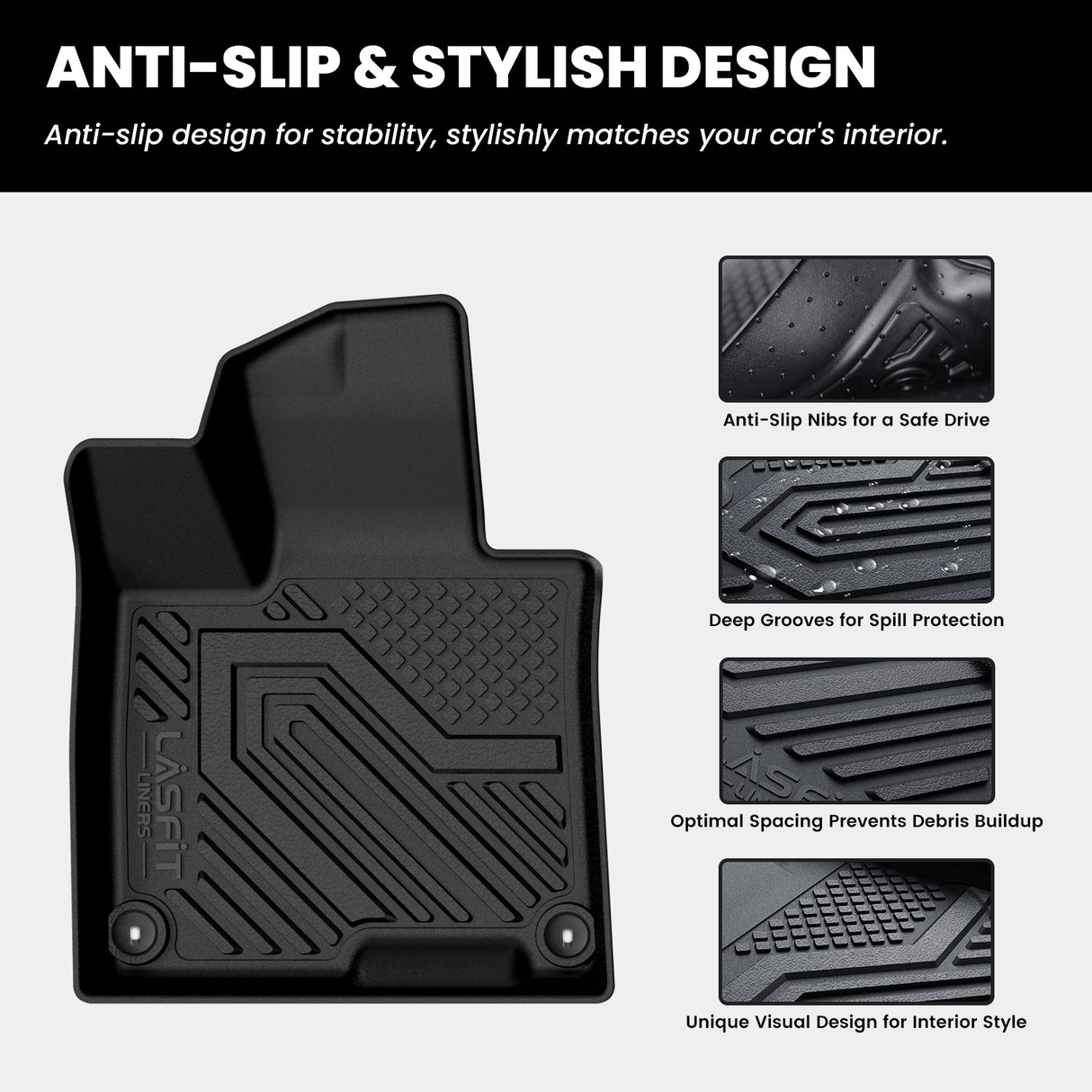 2023-2026 Kia Sportage Gas Floor Mats Details