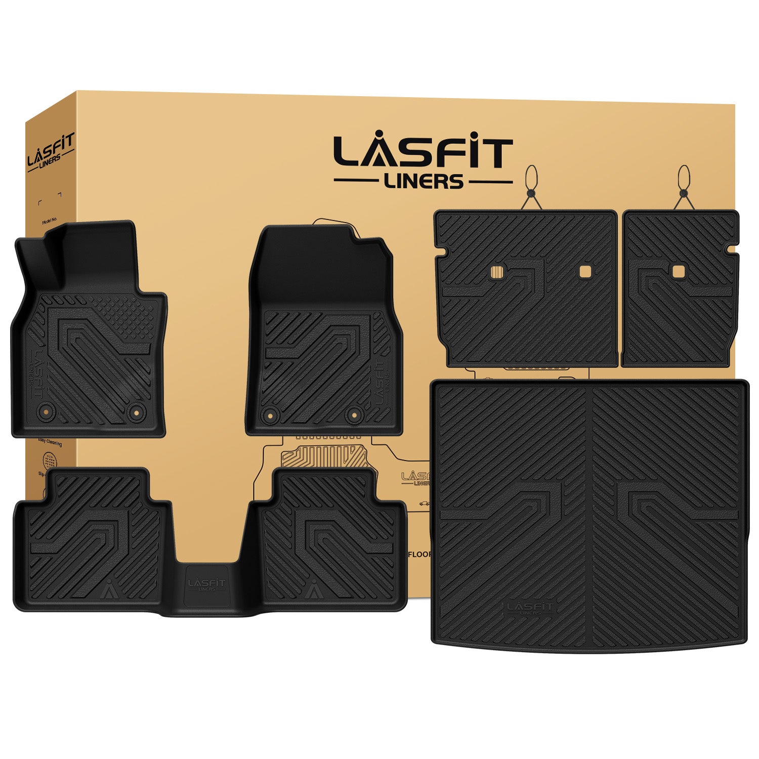 Lasfit Custom Fit 2023-2026 Mazda CX-50 Floor Mats | Gas & Hybrid