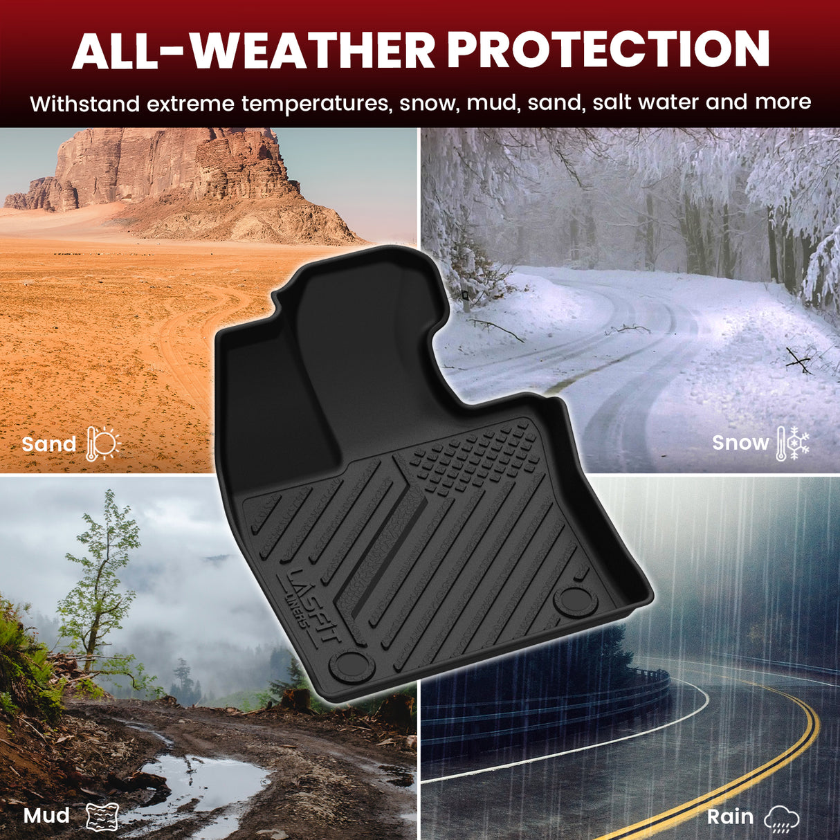 2023-2026 Toyota Prius Hybrid Floor Mats