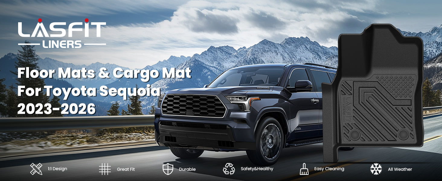 2023-2026 Toyota Sequoia Floor Mats