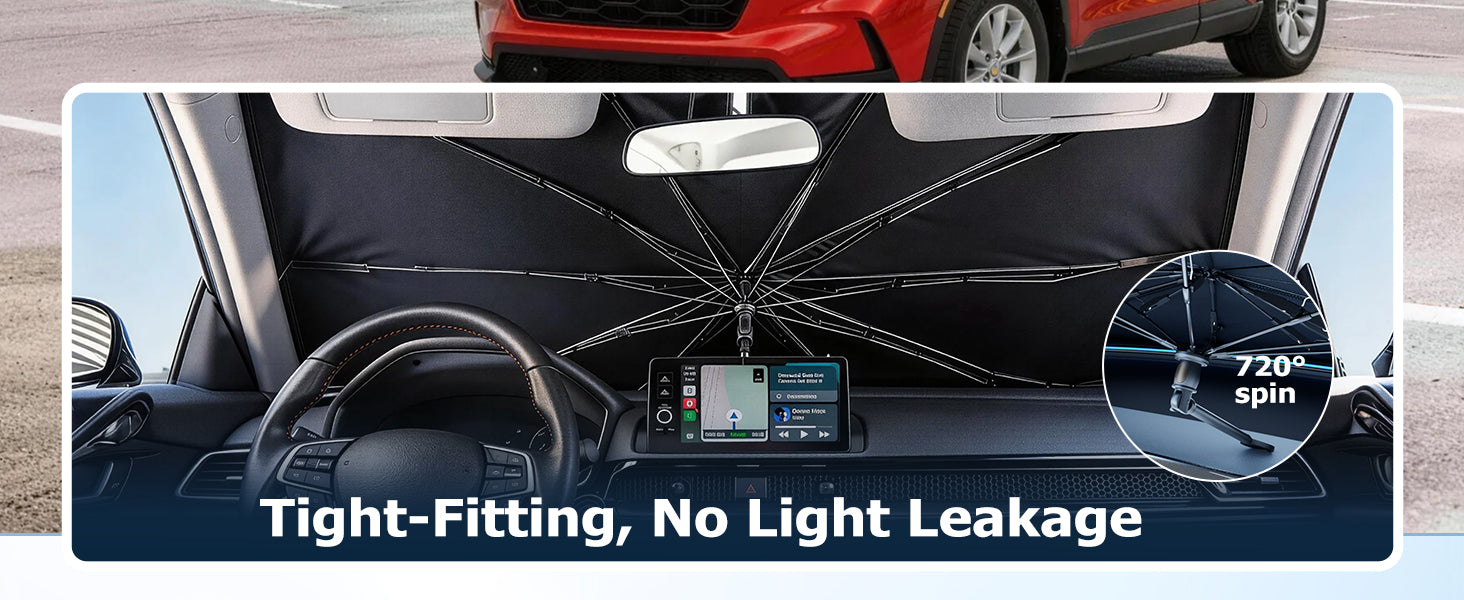 2023-2026 Honda CRV Windshield Sun Shades Umbrella Tight Fit