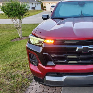 7443 led front turn signals fit for 2023 Chevy Colorado