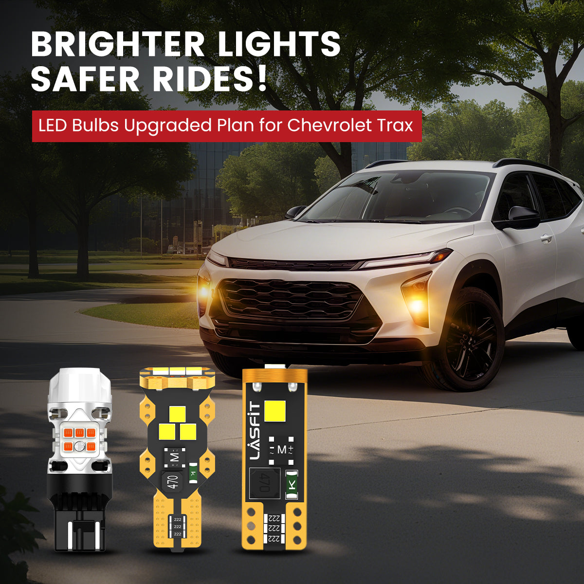Lasfit LED Bulbs for 2024-2025 Chevrolet Trax