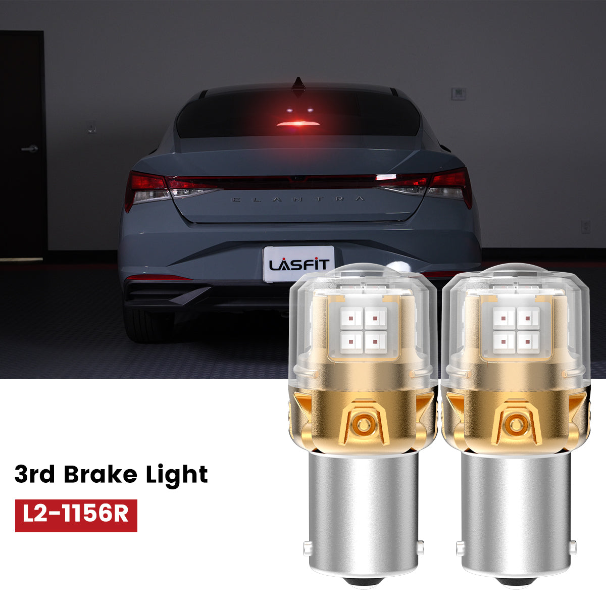 Lasfit 1156 led 3rd brake lights fit for 2024-2025 Hyundai Elantra