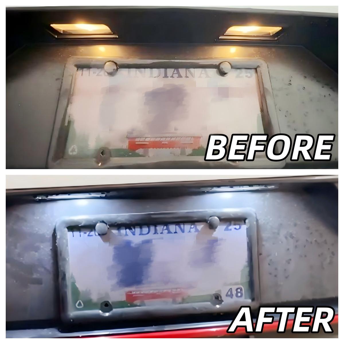 Lasfit L-T10 led license plate lights for 2024-2025 Hyundai Elantra