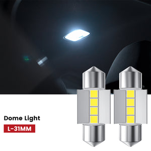 Lasfit 31MM led dome lights fit for 2024-2025 Hyundai Kona