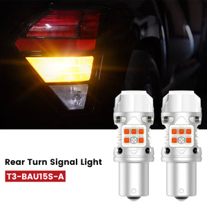 Lasfit py21w led rear turn signal lights fit for 2024-2025 Hyundai Kona