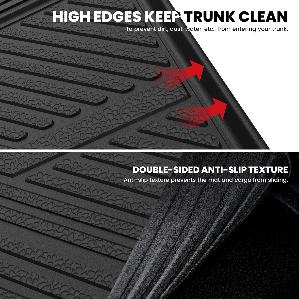 2024-2025 Chevrolet Traverse Cargo & Seatback Mats Anti Slip