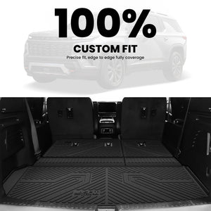 2024-2025 Chevrolet Traverse Cargo & Seatback Mats Custom Fit