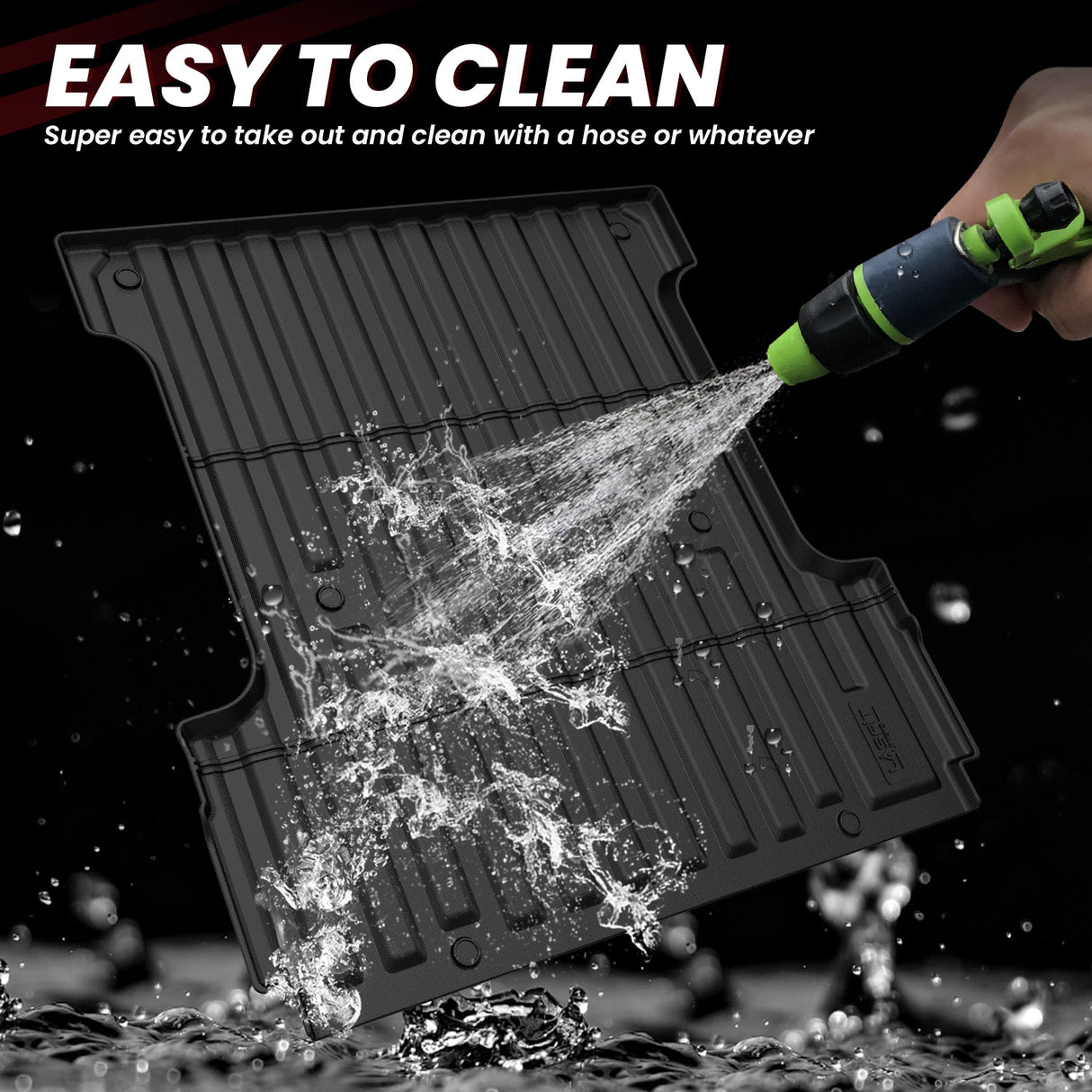 2024-2025 Ford F-150  5.5' bed Truck Bed Mat Easy to Clean