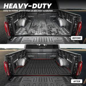 Fit for 2024-2026 Ford F-150 Bed Mat & Tailgate Mat, Including F-150 Lightning