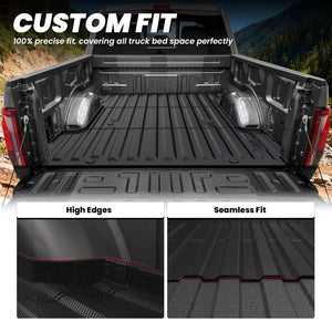 Fit for 2024-2026 Ford F-150 Bed Mat & Tailgate Mat, Including F-150 Lightning