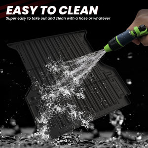 Fit for 2024-2025 Ford Ranger 5FT(59.6") Heavy Duty Truck Bed Mat Easy to Clean