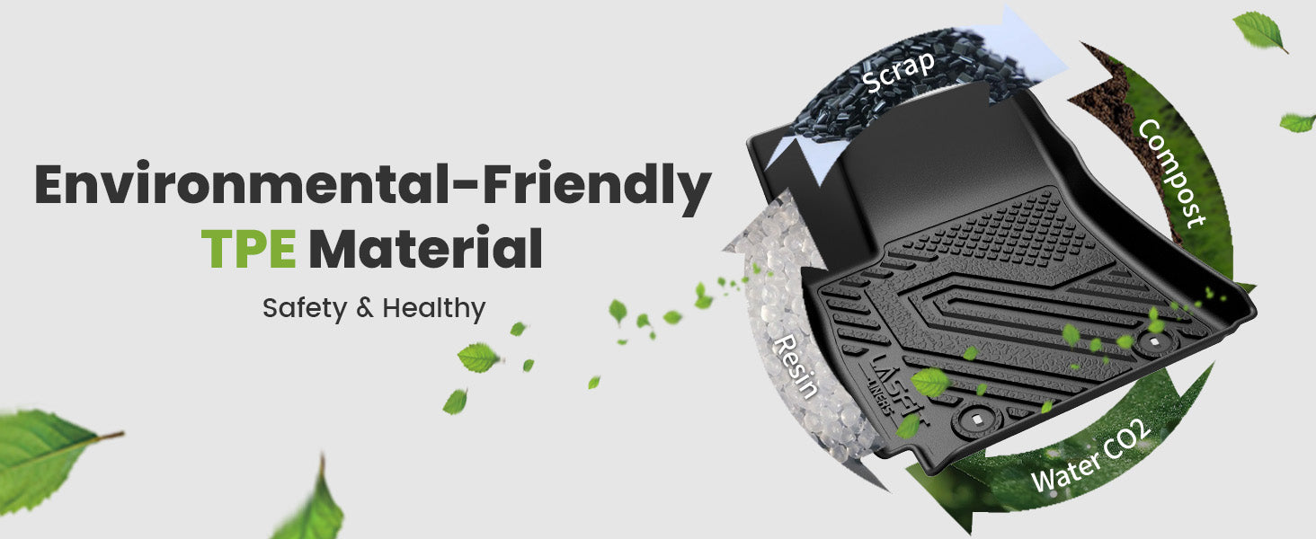 2024-2026 Hyundai Kona Floor Mats TPE