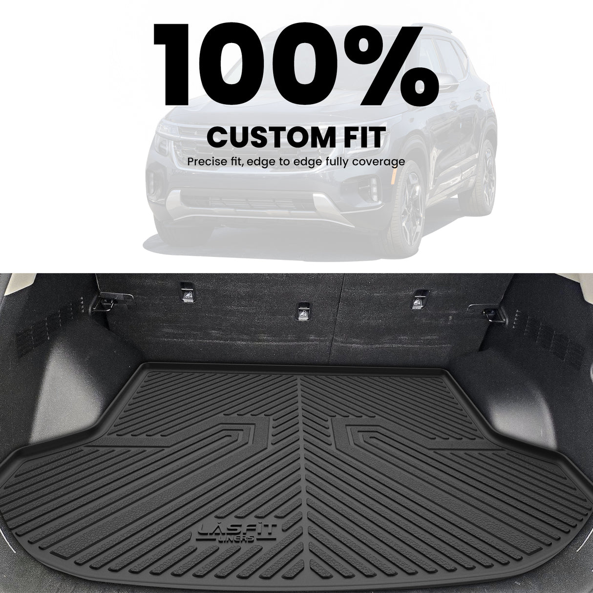 Fit for 2021-2025 Kia Seltos Floor Mats / Cargo Mat