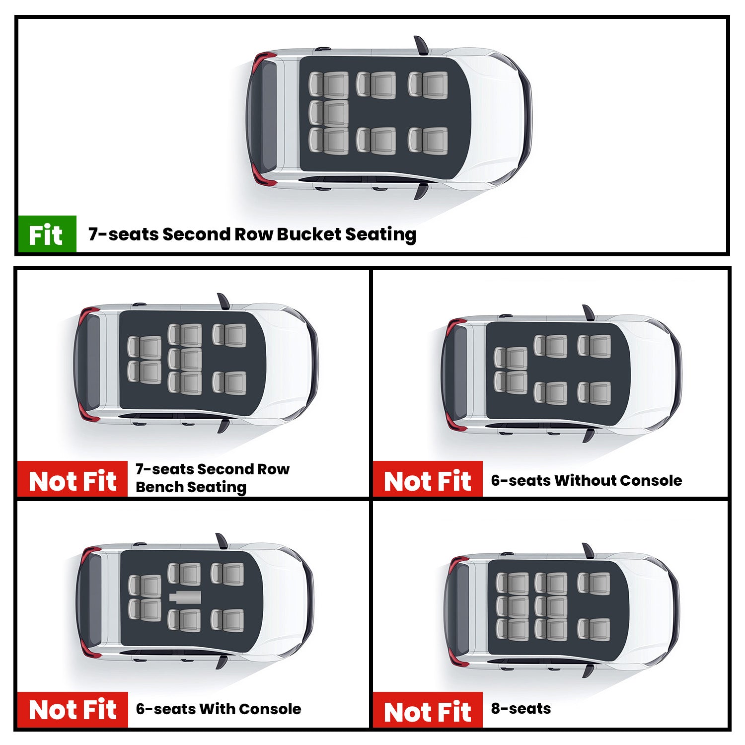 Mazda CX-90 Floor Mats & Cargo Mat- Custom Fit, All-Weather, Eco