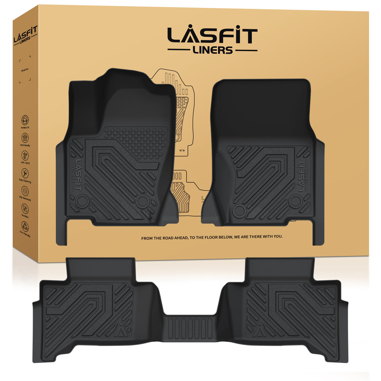 2024-2025 Toyota Land Cruiser Floor Mats