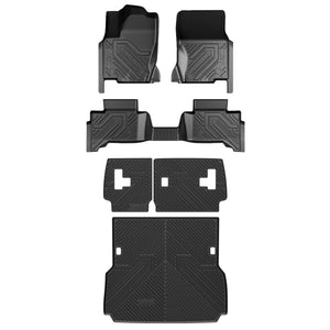 Fit for 2024-2025 Toyota Land Cruiser Floor Mats / Cargo Mat & Seatback Mat