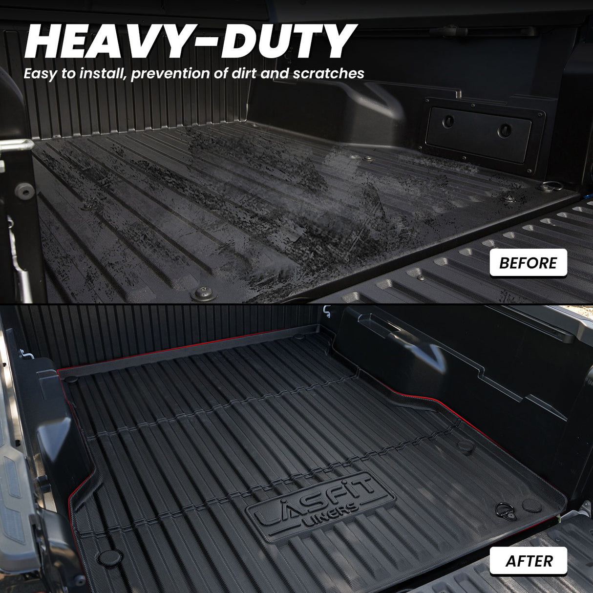 2024-2025 Toyota Tacoma 5FT Heavy Duty Bed Mat