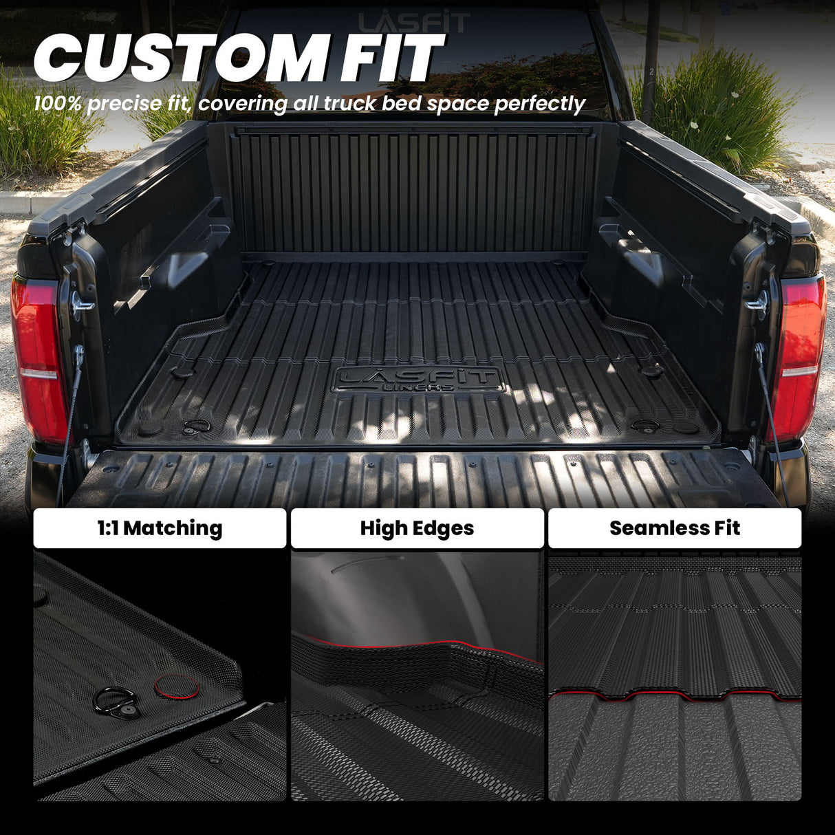 2024-2025 Toyota Tacoma 5FT Custom Fit Truck Bed Mat