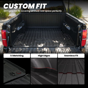 2024-2025 Toyota Tacoma 5FT Custom Fit Truck Bed Mat
