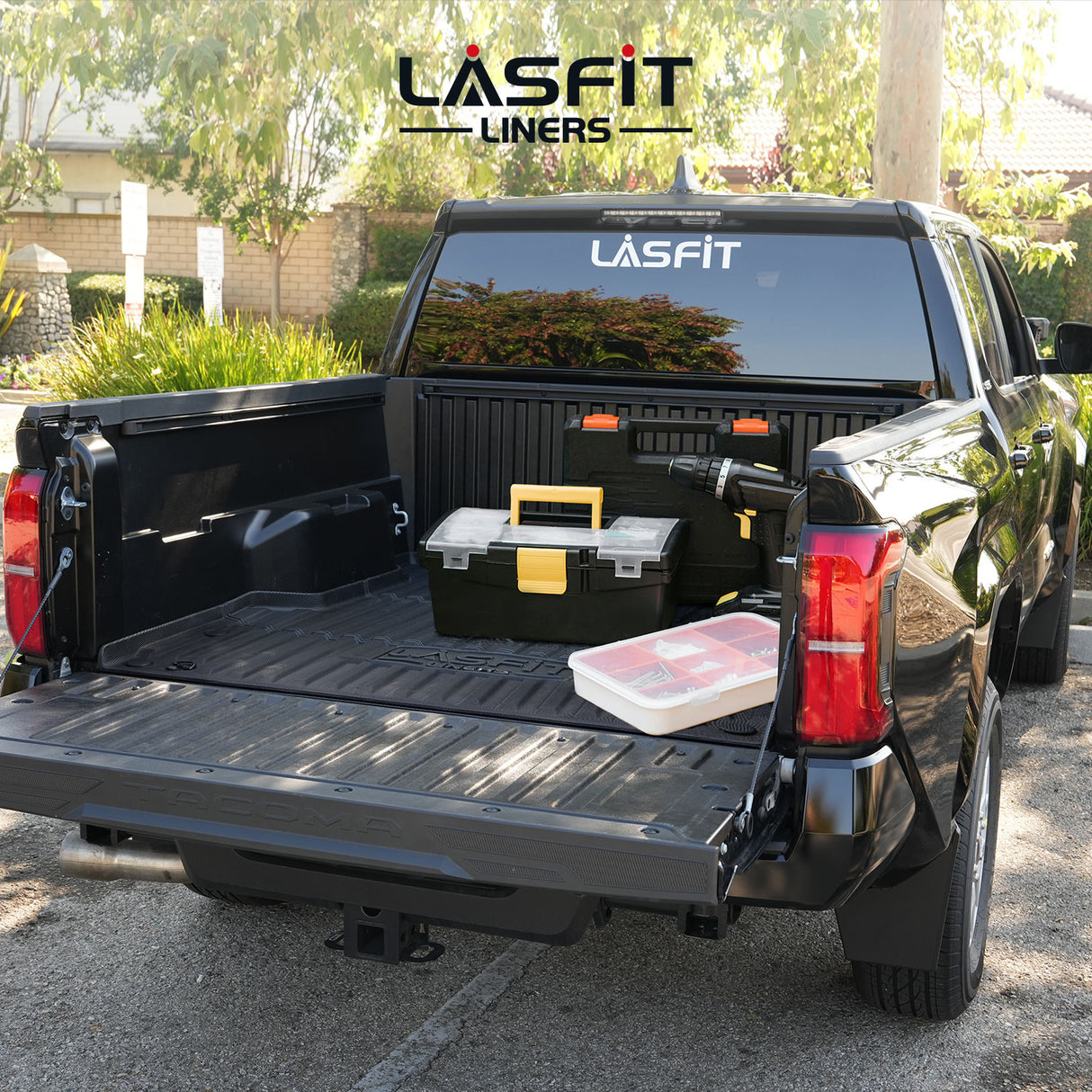 Fit for 2024-2025 Toyota Tacoma 5FT/6FT Heavy Duty Truck Bed Mat