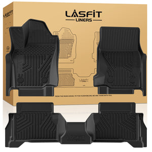 Fit for 2024-2025 Toyota Tacoma Hybrid All-Weather Floor Mats(Not for Gasoline)