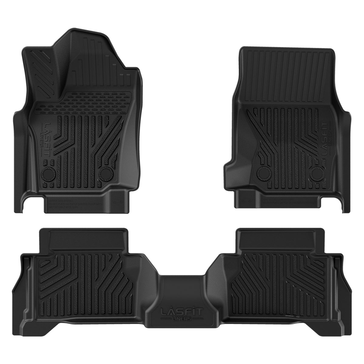 Fit for 2024-2025 Toyota Tacoma Hybrid All-Weather Floor Mats(Not for ...