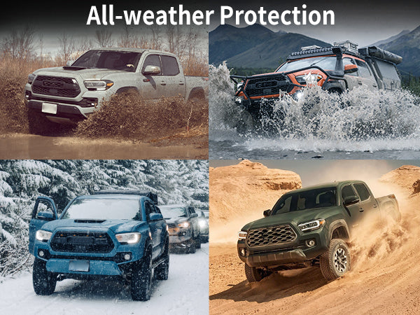 Toyota Tacoma 2024 All-weather floor mats