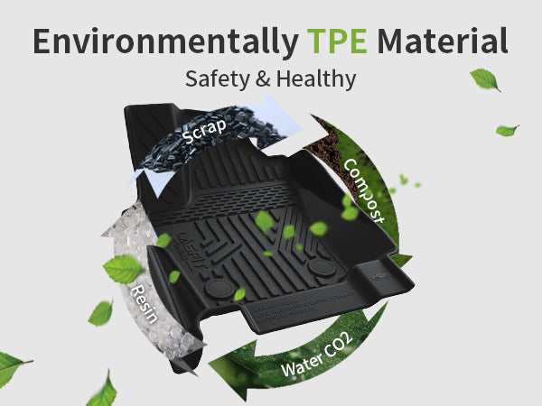 Toyota Tacoma 2024 TPE floor mats