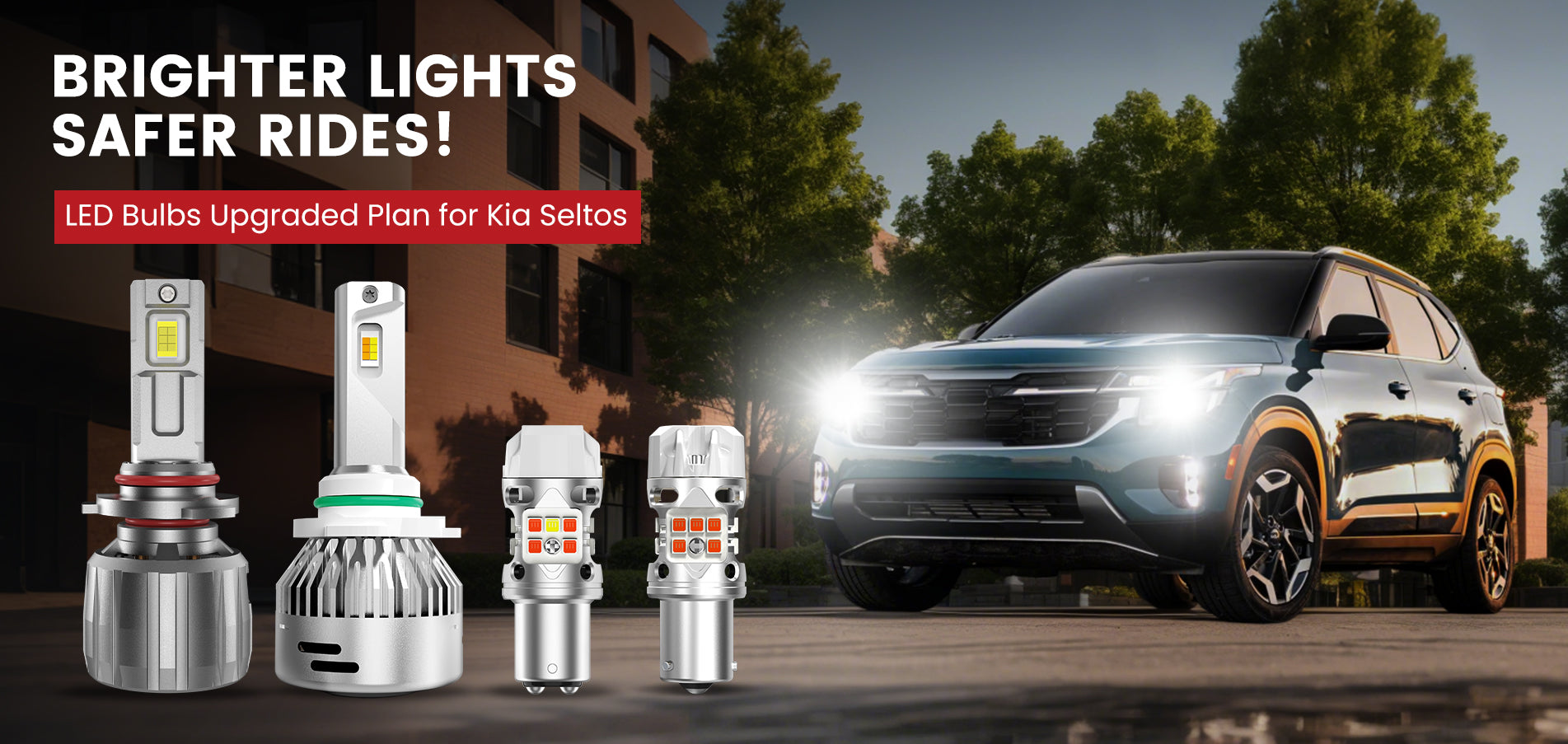 Lasfit LED Bulbs for 2024-2026 Kia Seltos