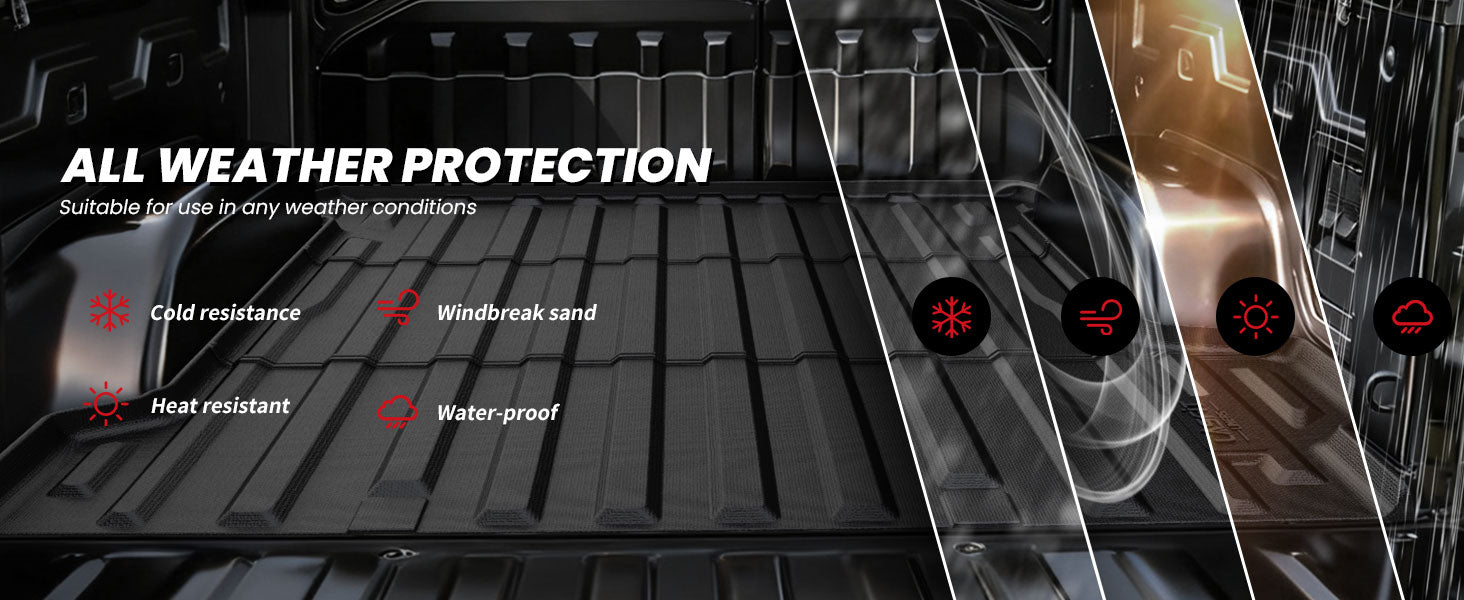 2024-2026 Chevrolet Silverado EV all-weather bed mat