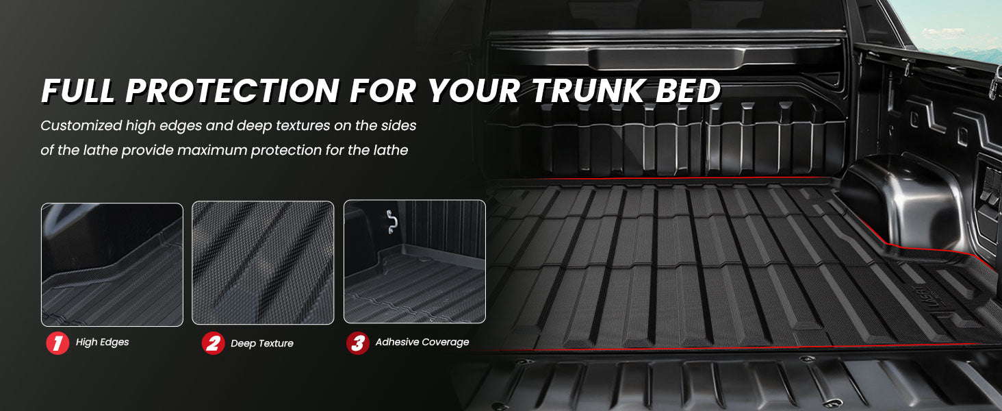 2024-2026 Chevrolet Silverado EV custom-fit bed mat