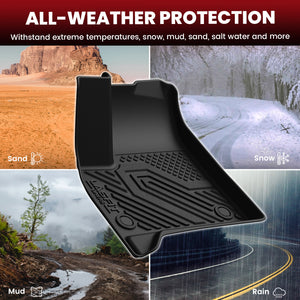 2024-2026 Chevrolet Traverse Floor Mats