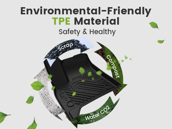 2024-2025 Chevrolet Traverse Floor Mats TPE